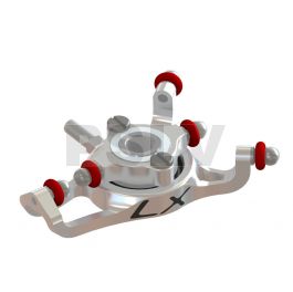  LX0861  Lynx Heli Innovations Swashplate V2 Edition Silver MCPX-BL